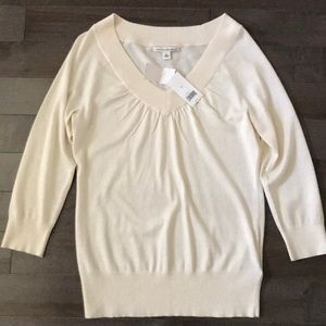 Banana Republic cream sweater